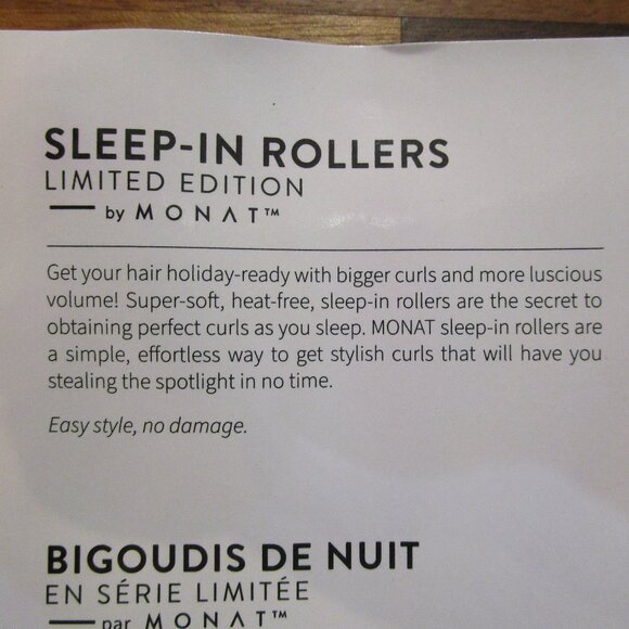 Monat Sleep In Rollers Limited Edition 8 count New W/case - Picture 7 of 9